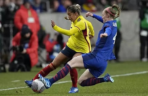 US settle for draw with Colombia