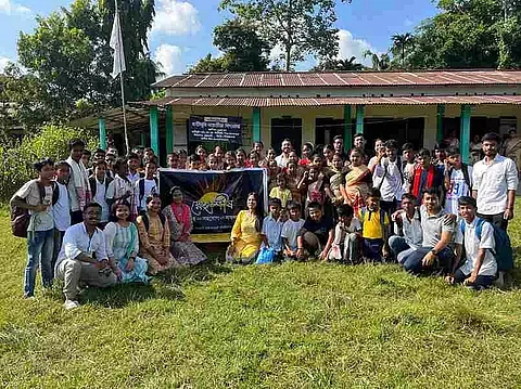 Workshop for school students organized at Hatighuli MV School in Sivasagar district