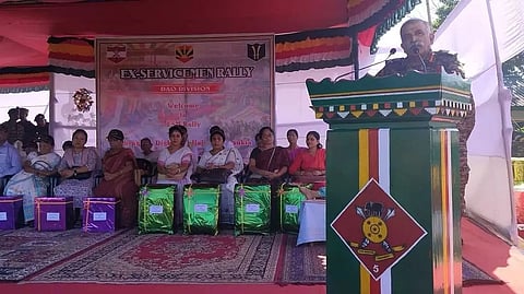 Indian Army organized Ex-servicemen rally at Dibrugarh University