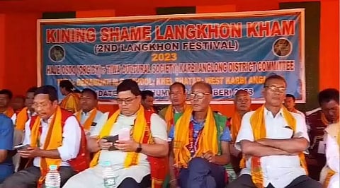 Assam: Langkhon Festival of the Tiwa Community Celebrated with Grandeur