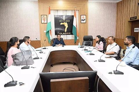 Assam: Golaghat District Commissioner Dr. P. Uday Pravin chairs meeting