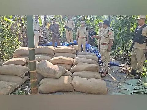 Assam: 20,000 kg of Burmese Supari seized