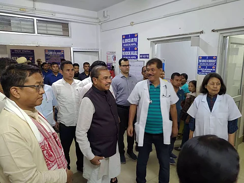Minister of State for Women & Child Development visits Dima Hasao