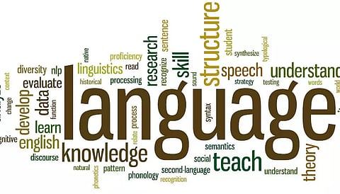 Erecting narrow domestic walls over language
