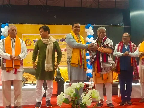 Assam: Rampad Jamatia Honored With Prestigious Krishnachandra Gandhi Award