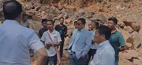 Assam: Officials Inspect Location of Illegal Deforestation Activities