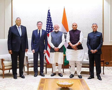 ‘India, US increasingly in agreement on issues, countering China’s aggression’