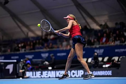 Billie Jean King Cup US top Switzerland; Canada advance