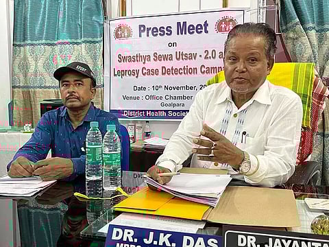 Goalpara District Health Society launched a drive against Leprosy