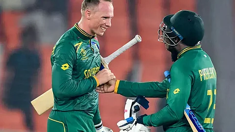 One thing we did well is we never lost wickets in clusters: Rassie van der Dussen