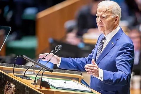 US President Joe Biden dismisses poll surveys showing him trailing behind Trump