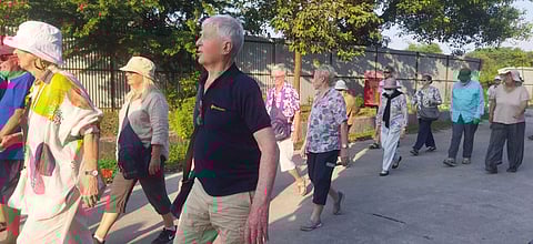 Assam: Foreign tourists visit historical places of Dhubri