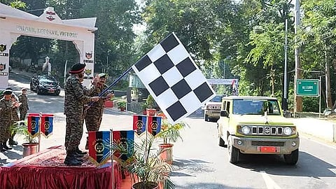 National Cadet Corps organizes Nagaland leg of car rally