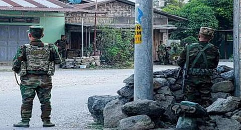 41 Myanmarese soldiers enter Mizoram; sent back