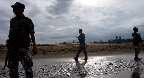 Myanmar cloud over the Kaladan project