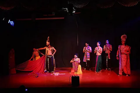 Assam: Play ‘Draupadir Parial’ written by Sapun Jyoti Thakur staged in Morigaon