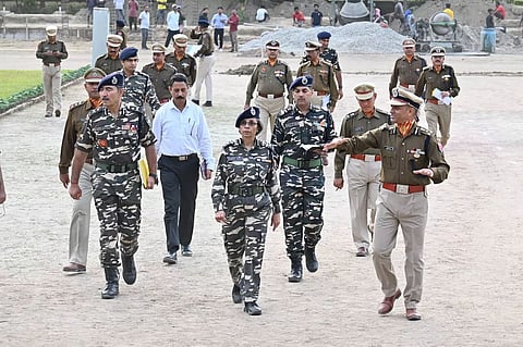 Rashmi Shukla, SSB DG visits Salonibari training centre in Sonitpur district
