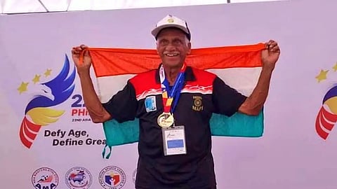 K. Subramaniam wins four gold medals at Asian Masters Athletics Meet