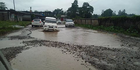Assam: Small stretch of NH 38 turns to be deathtrap in Tinsukia district