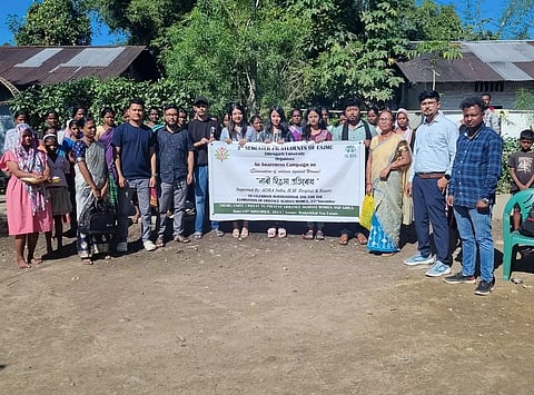 Campaign on ‘Elimination of Violence against Women’ conducted at Madarkhat Tea Estate