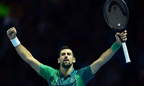 Novak Djokovic beats Alcaraz in the semis at the ATP Finals