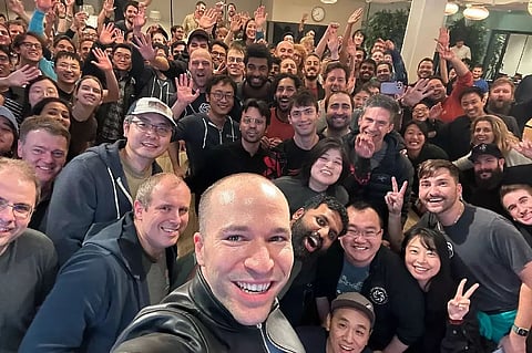 Greg Brockman share picture as he & Sam Altman return to OpenAI