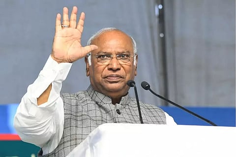 Congress not scared, says Kharge on attachment of properties