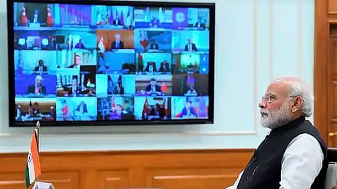 ‘India ready to help restore peace in Middle East’ : PM Modi tells G20 leaders