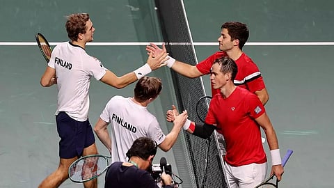 Davis Cup: Defending champion Canadaknocked out in quarterfinals by Finland