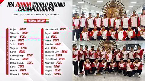 Indian contingent set to participate in IBA Junior World Boxing Championships