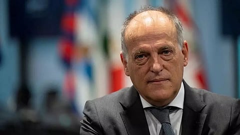 Spanish Football League (La Liga) president Javier Tebas resigns