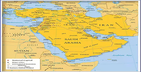 India caught between ‘West Asia’ and ‘Middle East’