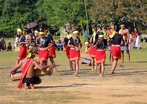 Assam: 2nd edition of 100-Drum Wangala Festival pulls crowds in Goalpara