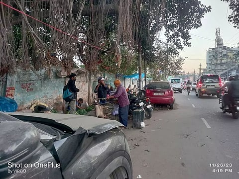 Blockage of roads by damaged vehicles creates havoc for commuters in Guwahati