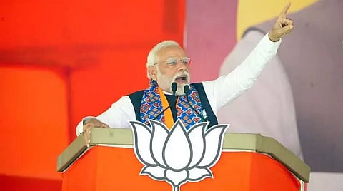 K. Chandrasekhar Rao a ‘slave’ of superstition: Prime Minister Narendra Modi