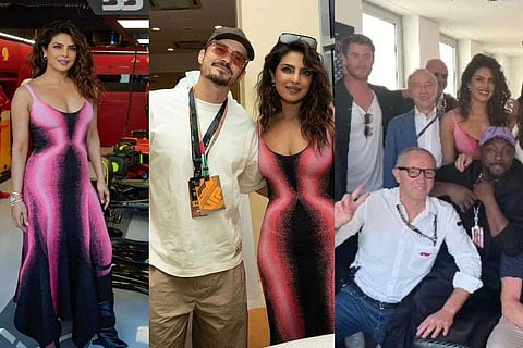 Priyanka Chopra Jonas hangs out with Orlando Bloom, Chris Hemsworth
