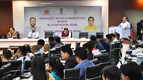 Assam: Jal Jeevan Mission and National Health Mission Forge Partnership