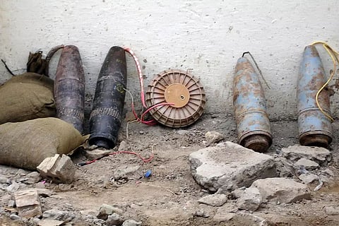Suspected handmade Improvised Explosive Devices seized in Sonitpur
