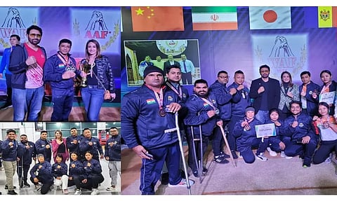 India shine at Asian Armwrestling Cup 2023