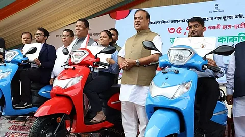 Assam: Pragyan Bharati Scheme Empowers Meritorious Students with Scooties, Textbooks, and Subsidised Hostels