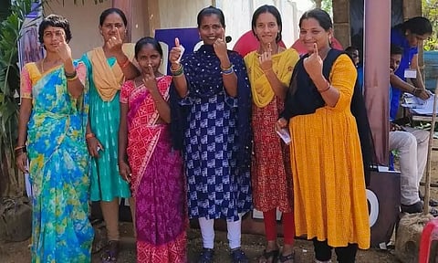 Nearly 64% polling in Telangana Assembly elections