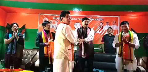 Assam: Former NCHAC CEM Mohet Hojai joins Bharatiya Janata Party