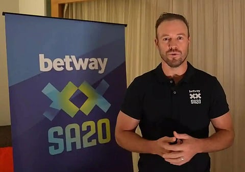 SA20 welcomes AB de Villiers as brand ambassador