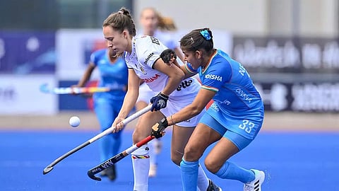 Indian girls go down to Belgium