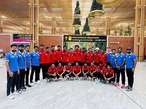 Indian Junior men’s hockey team leaves for FIH World Cup