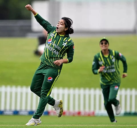 Fatima, Shawaal lead Pakistan to historic women’s T20I win over Kiwis