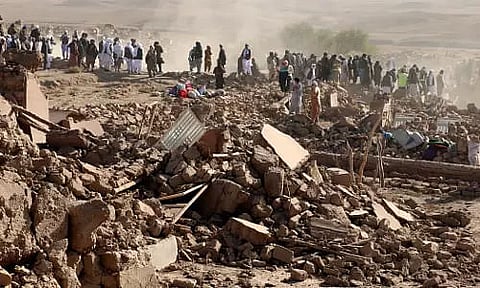 Two earthquakes hit Afghanistan in less than half an hour