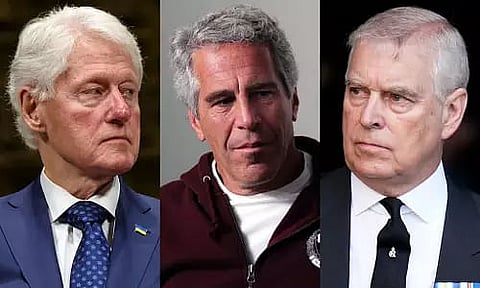 Former US President Bill Clinton, Prince Andrew named in Jeffrey Epstein court files
