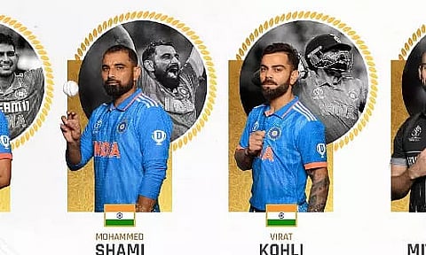 Kohli, Shami, Gill nominated for ODI Cricketer of the Year award