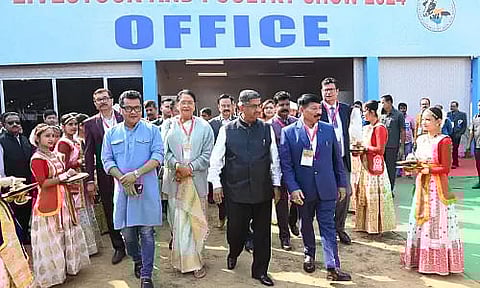 Minister Atul Bora inaugurates 4th Livestock and Poultry Fair in Guwahati